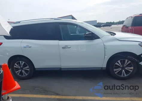 2017 Nissan Pathfinder Sv z USA, uszkodzony, nr VIN 5N1DR2MN7HC685340